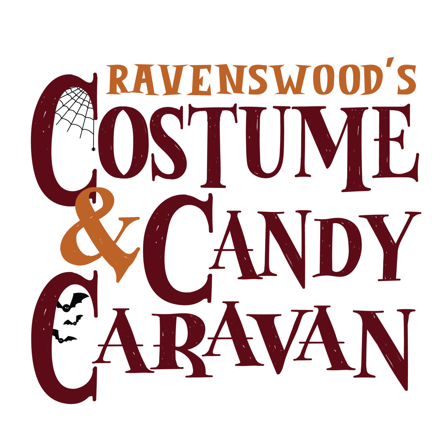 Ravenswood's Costume & Candy Caravan Logo