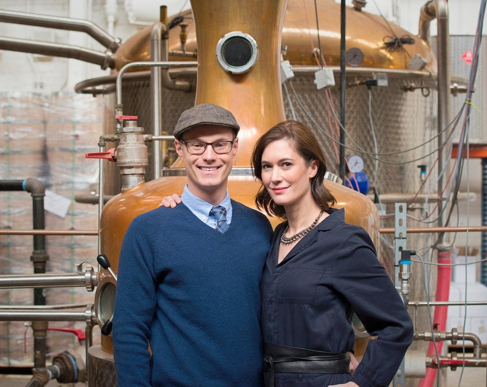 KOVAL Distillery co-founders Dr. Robert Hart and Dr. Sonat Birnecker Hart