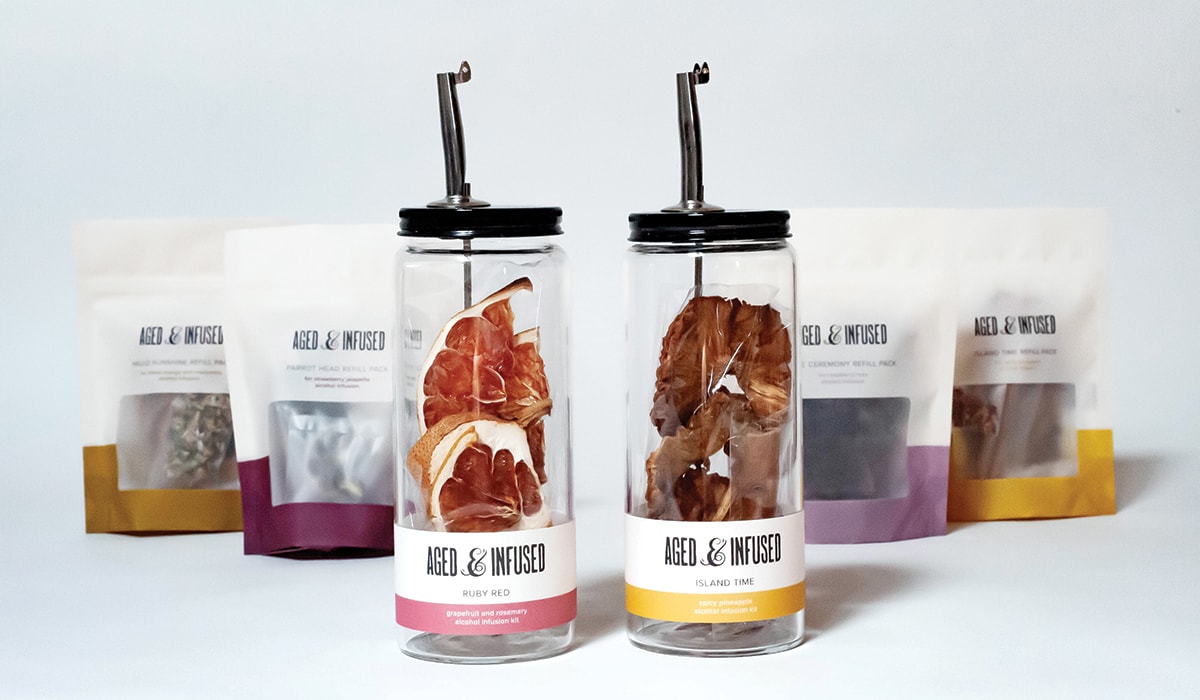 Aged & Infused branding update