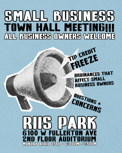 Small Business Town Hall Flyer