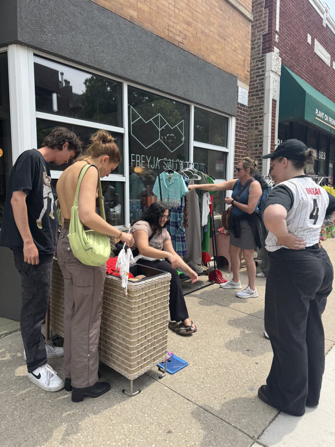 Sidewalk Sale at Freyja Salon 2025 