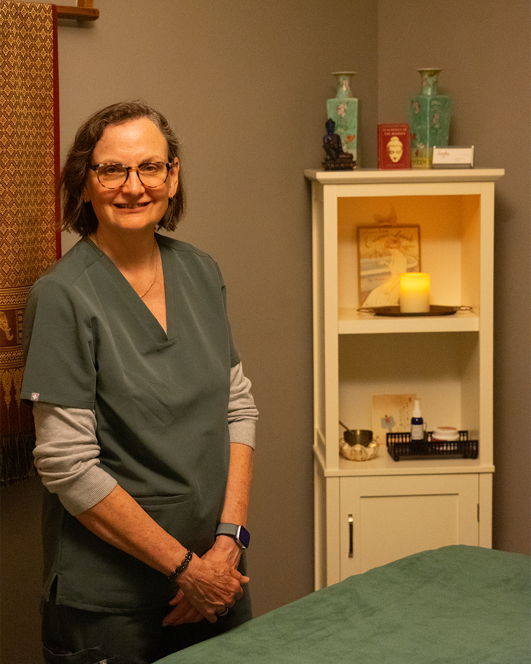 Kate Molitor, owner of Sangha Acupuncture